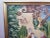French Country Vintage Extra Large Giltwood Framed Colorful 18th Century Scene Needlepoint For Sale - Image 3 of 10