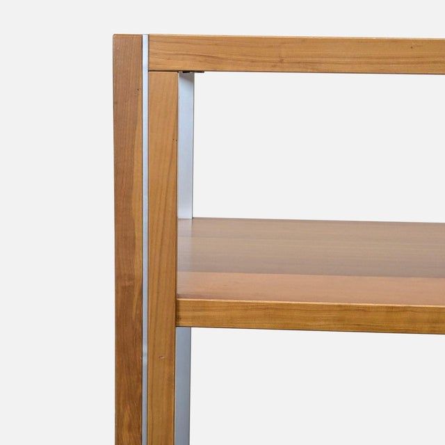 Attributed to Gangso Mobler Glass and Wood Console Table For Sale - Image 12 of 14