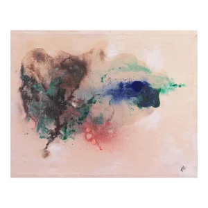 'Biomorphic Abstraction' by E. B. Stetson, Large American Abstract Oil