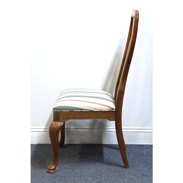 Wood Thomasville Furniture Fisher Park Collection Splat Back Dining Side Chair 24921-811 For Sale - Image 7 of 11
