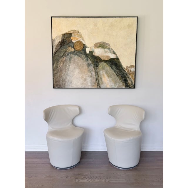 A beautiful pair of Mini Papilio dining chairs designed by Naoto Fukasawa for B&B Italia. Inspired by the graceful...