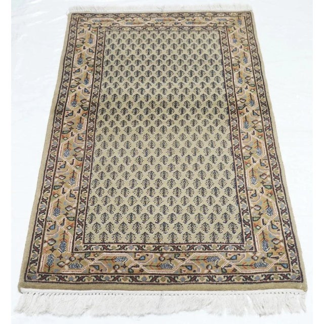 Indian Rug 2'5'' X 4'8'' For Sale - Image 9 of 10
