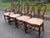 Wood Vintage Drexel Hepplewhite Style Carved Shield Back Dining Chairs - Set of 4 For Sale - Image 7 of 18
