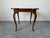 Hollywood Regency Vintage Hollywood Regency Italian Quatrefoil Wood Game Table For Sale - Image 3 of 12