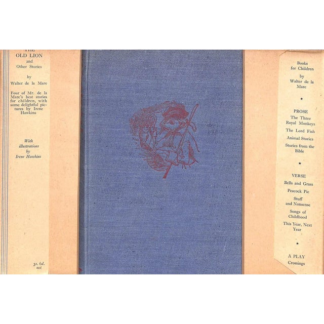 DE LA MARE, Walter [155] pp. Faber and Faber Ltd 1942 8 1/4" x 5 5/8" w/ illustrations from Irene Hawkins The Four Stories...