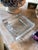 Mid 20th Century Art Deco Cut Glass Checkered Ashtray For Sale - Image 4 of 5