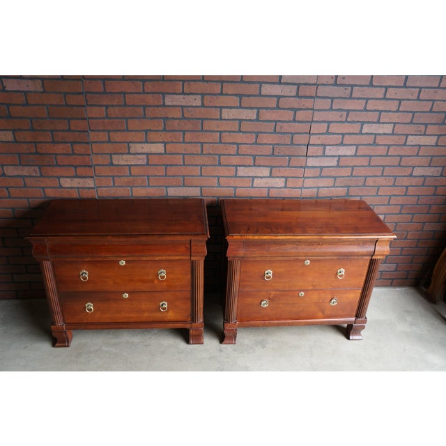 Ethan Allen British Classics Night Tables For Sale - Image 6 of 6