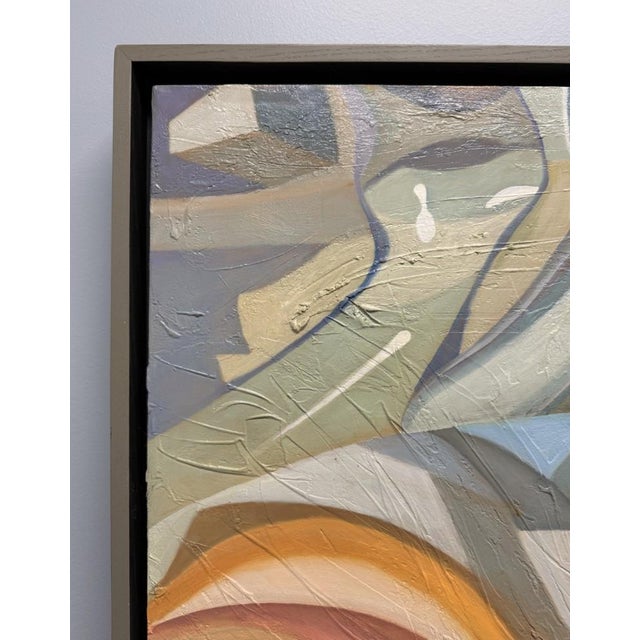 Original Modern Still Life of Oranges and Pottery by A. Breuer For Sale In Raleigh - Image 6 of 13