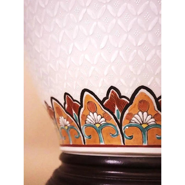Large Hand Painted Lamp by Wildwood, Mid-Century For Sale - Image 9 of 14