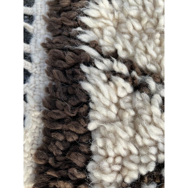 Moroccan Berber Moroccan Beni Ouarain Wool Runner For Sale - Image 3 of 9