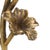 Beautiful triple bowl made of hammered stainless steel with an antique brass orchid handle. This lovely dish can be used...