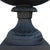 Pair of Antique Cast Iron Garden Urns With Stylized Floral Bases C1900 For Sale - Image 6 of 7