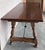 Late 19th Spanish Walnut Dining Fratino Table With Iron Stretcher For Sale In Miami - Image 6 of 11
