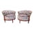 Mid Century Modern Atomic Barrel Back Lounge Chairs Newly Reupholstered - Pair For Sale