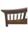 Brown Mid-20th Century Antiqued Pine King Size Arched Top Headboard For Sale - Image 8 of 9