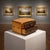 "HOPE" is a collectible masterpiece: a two-drawer dovetail box sculpted entirely by hand from raw maple, walnut, cherry,...