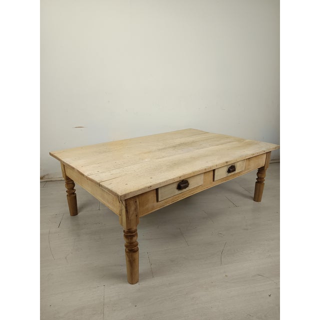 Ash Farmhouse Coffee Table For Sale - Image 4 of 18