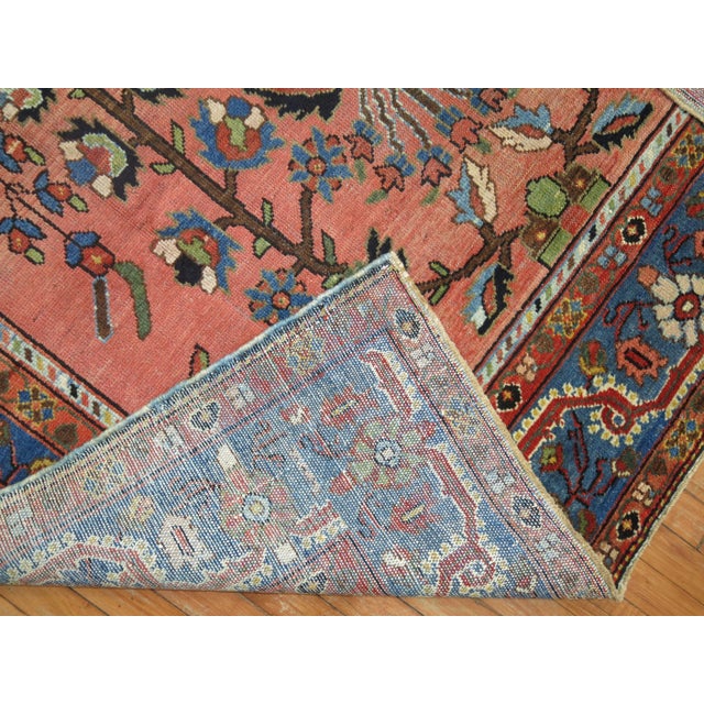Textile Stunning Floral Motif Persian Malayer Carpet, 20th Century For Sale - Image 7 of 18