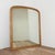 Large Antique Victorian French Overmantle Mirror A fabulous large French wooden and gesso arched top gilt overmantle...