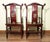 Antique Circa 1800-1849 Chinese High Back Arm Chairs- a Pair For Sale - Image 11 of 12