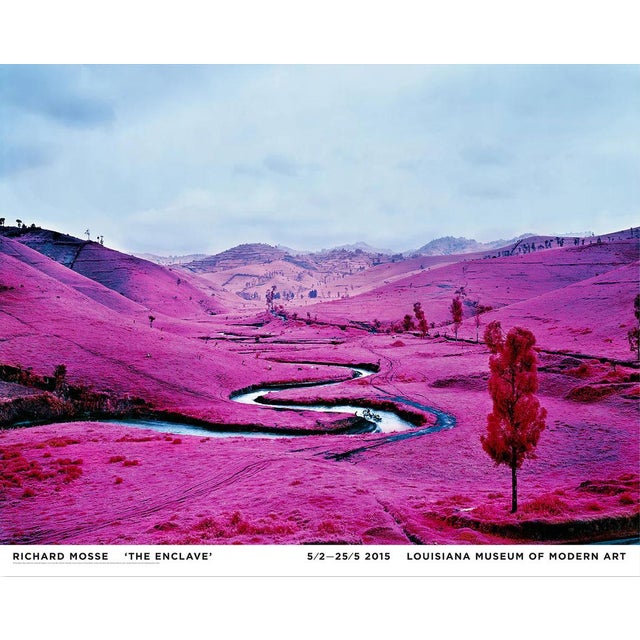 Richard Mosse the Enclave Official Exhibition Poster Dimensions: 39,3 x 32,4 in / 100 x 80 in Sold unframed
