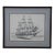 The Whaler Charles W. Morgan Nautical Maritime Lithograph Print Fowler 26" For Sale