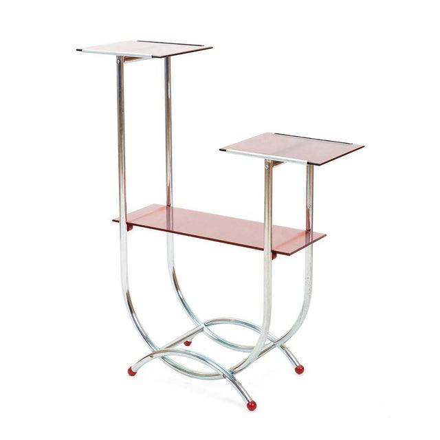 Functionalist Plant Table from Hynek Gottwald, 1930s For Sale - Image 6 of 6