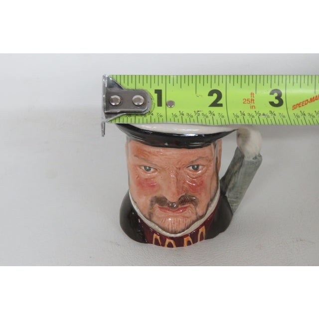 1970s Royal Doulton Miniature Henry VIII Character Tuby Jug Mug For Sale - Image 11 of 12
