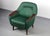 Wood Danish Modern Lounge Chair with Walnut Arm Detail For Sale - Image 7 of 7