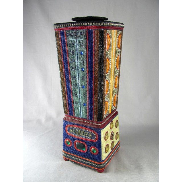One of a Kind Tom and Kathy Wegman Seed Bead Blender Sculpture For Sale - Image 13 of 13