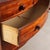 Brown Chest of Drawers in Mahogany with Maple and Ebony Inlays For Sale - Image 8 of 11