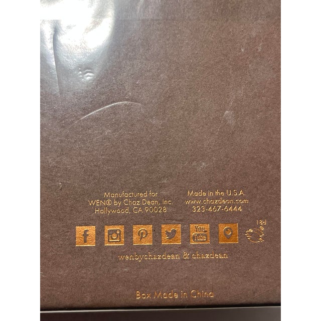 New Wen by Chaz Dean Fall Fresh Apple Deluxe Soy Wax Candle 22 Oz Sealed in Box! For Sale - Image 4 of 4