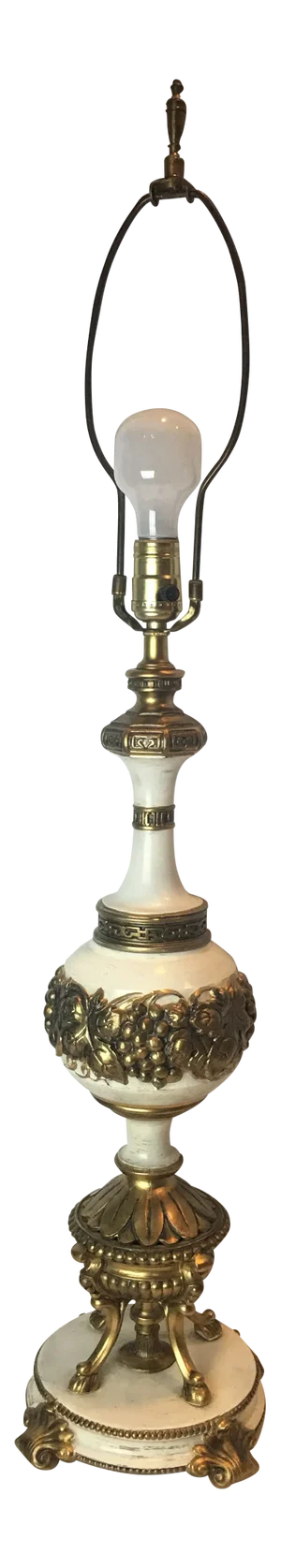 1950s Hollywood Regency Table Lamp