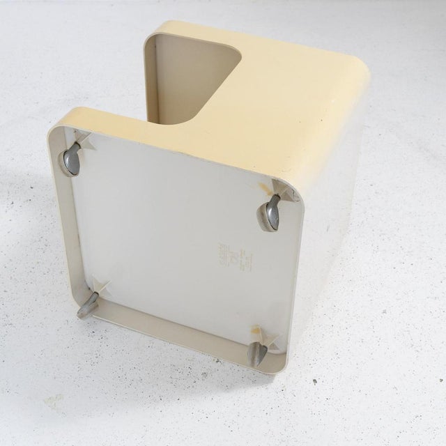 Plastic Model 1030 Storage Table by M. Siard for Longato, Padova For Sale - Image 7 of 9