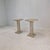 Italian Travertine Pedestals or Side Tables, 1980s, Set of 2 For Sale - Image 10 of 18