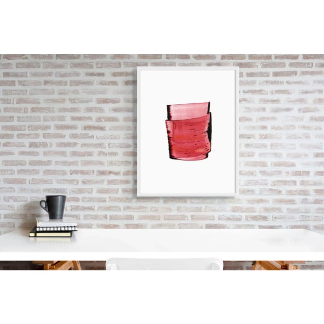 Acrylic on Hahnemühle paper Edition: Unique, Unframed. Emma Godebska is a French abstract artist living in Nimes, France....