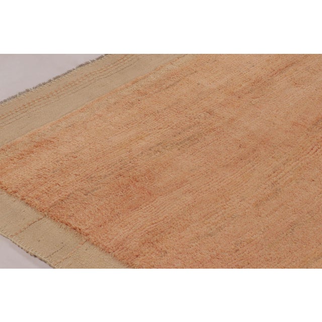 Contemporary Rug & Kilim’s Contemporary Rug in Beige and Rust Tones For Sale - Image 3 of 10