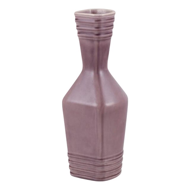 Large Faience Vase by Ewald Dahlskog for Bobergs Fajansfabrik, 1930s For Sale