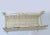 1970s Wrought Iron & Handwoven Iron Magazine Stand Champagne Shabby Chic Finish For Sale In Miami - Image 6 of 13