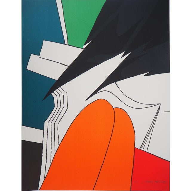 Joan Gardy-Artigas, Composition abstraite, Lithograph For Sale - Image 6 of 6