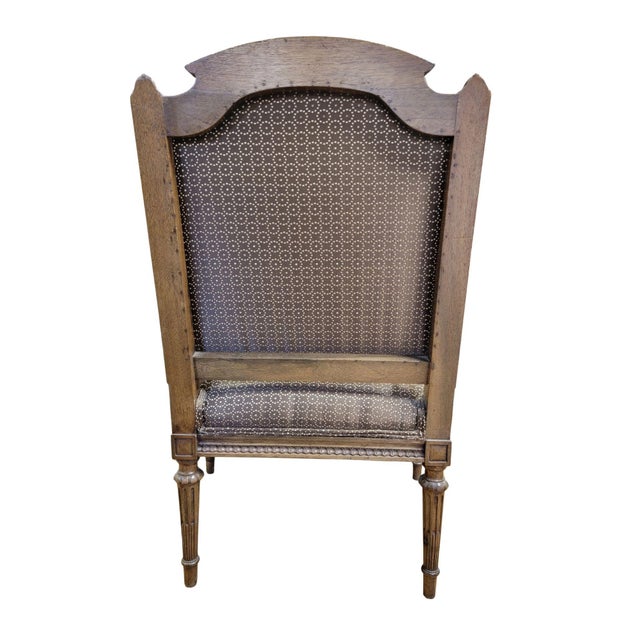 Brown Mid 19th Century A Fine French Walnut Fauteuil For Sale - Image 8 of 9