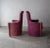 1990s Highback Postmodern Lounge Chairs - a Pair For Sale - Image 4 of 7