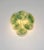 Glass Wall Sconces with Acid-Etched Alabaster Glass Discs, 1990s, Set of 2 For Sale - Image 12 of 15