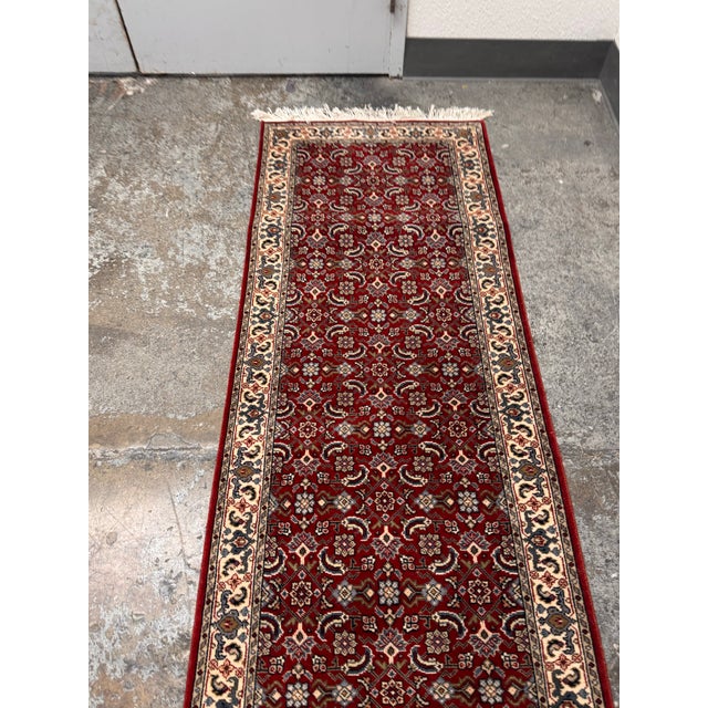 2ft 6in × 19ft 10in Traditional Floral Runner Rug For Sale - Image 4 of 12