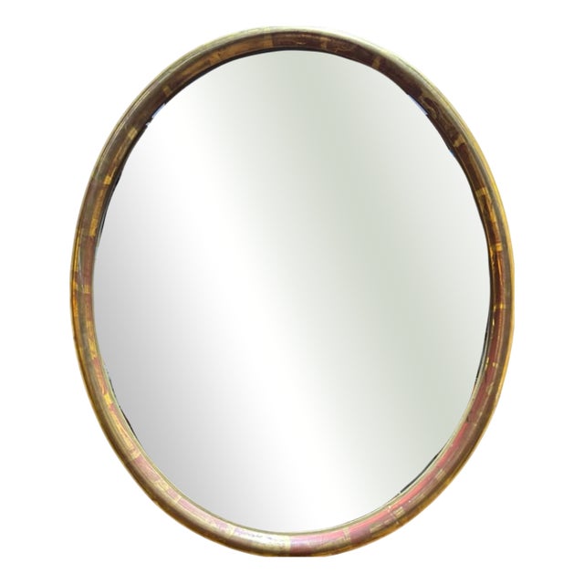 20th Century Louis XVI Oval Mirror For Sale