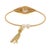 Cleopatra Gold & Pearl Tassel Cuff Bracelet For Sale In Miami - Image 6 of 9