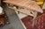 Vintage Hand Crafted Adirondack Style Log Wood Console Hall / Sofa Table - Angled Edge For Sale - Image 9 of 17