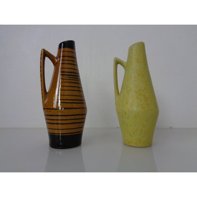 Ceramic Vases by Heinz Siery for Scheurich, 1958, Set of 2 For Sale - Image 9 of 18