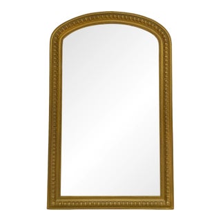 19th Century Large French Louis Phillipe Carved and Giltwood Mirror For Sale