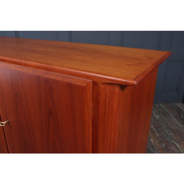 Mid-Century Swiss Teak Sideboard, 1960s For Sale - Image 4 of 17
